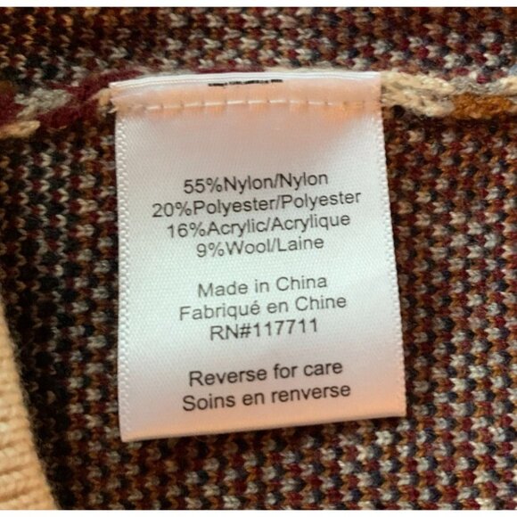 Paisley & Gray Colorful Unique Fit Multicolor Knit Patterned Sweater XXL - Picture 5 of 12